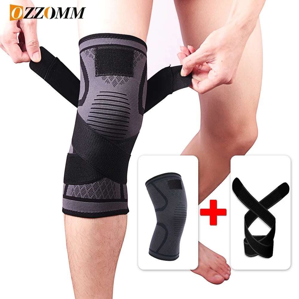 1PC Compression Orthopedic Kneepad for Work, Gym, Joint, Soccer, Adjustable Knee Brace Support Sports Protection for Knee Pain